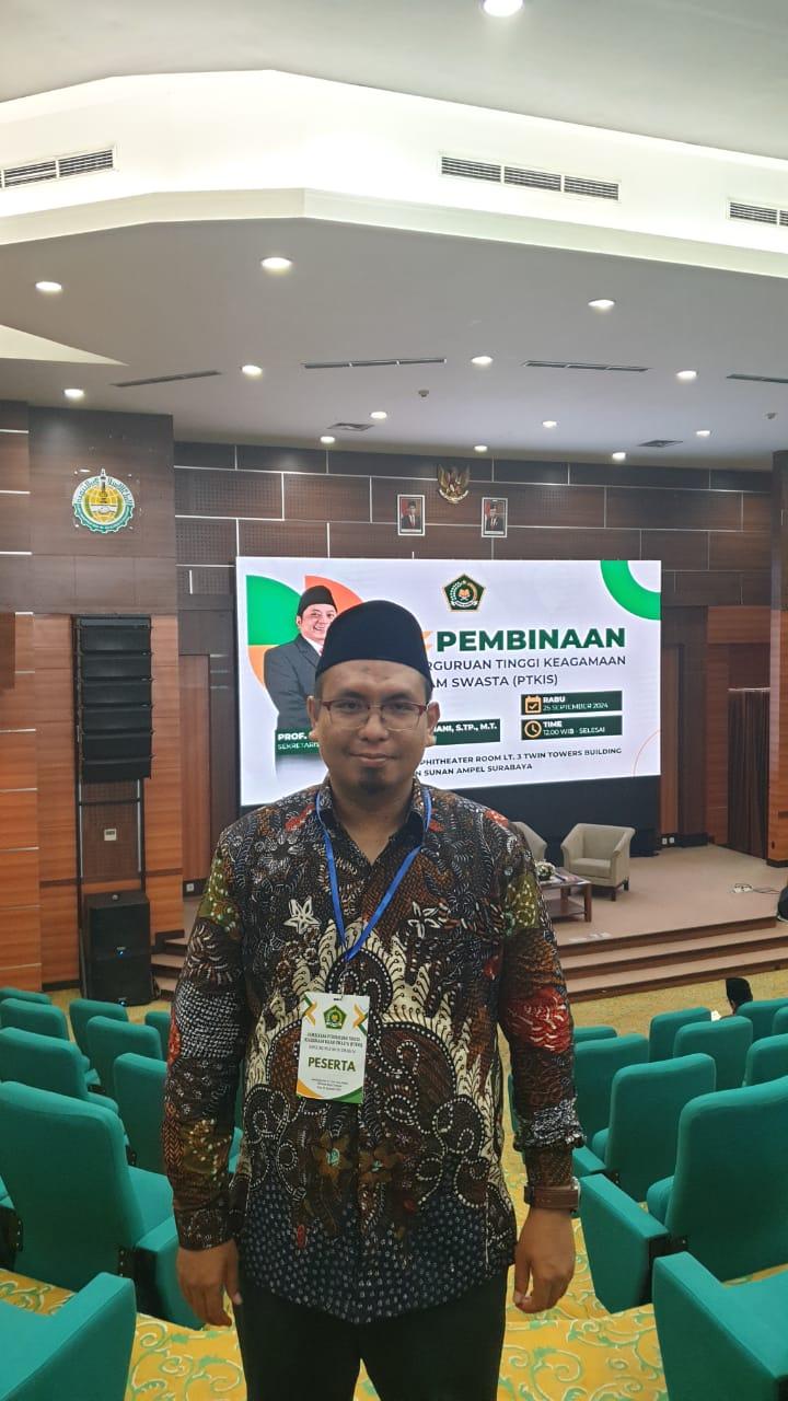 Tingkatkan Kualitas Kampus, Ketua STAIHA Bawean Ikuti Pembinaan Kemenag
